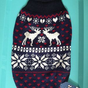 Scenereal Pet Dog Sweater Christmas Medium